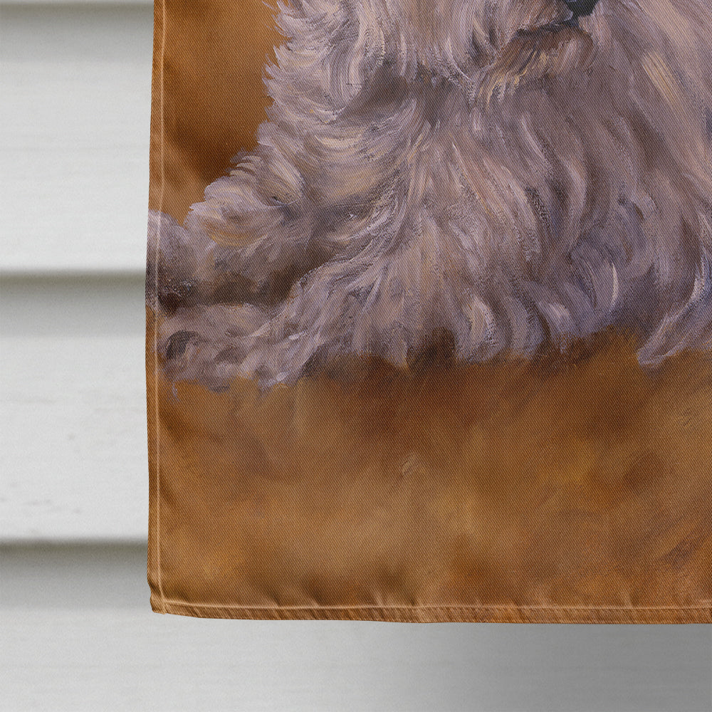 Westies by Michael Herring House Flag 28x40 Porch Sleeve Pole Decorative Outside Yard Banner Artwork Wall Hanging, Polyester