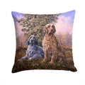 Setters by Michael Herring Decorative Throw Pillow 14x14 Indoor Outdoor Accent Cushion, Fabric Cover with Insert for Sofa, Bed, Porch & Living Room