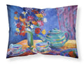 Blue Tea by Wendy Hoile Standard Pillowcase Lightweight Super Soft Easy Care Decorative Artwork Pillowcase, Standard