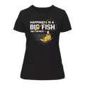 Happiness Is A Big Fish T-Shirt for Women
