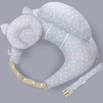 Multifunction Nursing Pillow – Baby Feeding & Shaping Pillow with Shoulder Strap