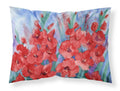 Gladioli Standard Pillowcase Lightweight Super Soft Easy Care Decorative Artwork Pillowcase, Standard