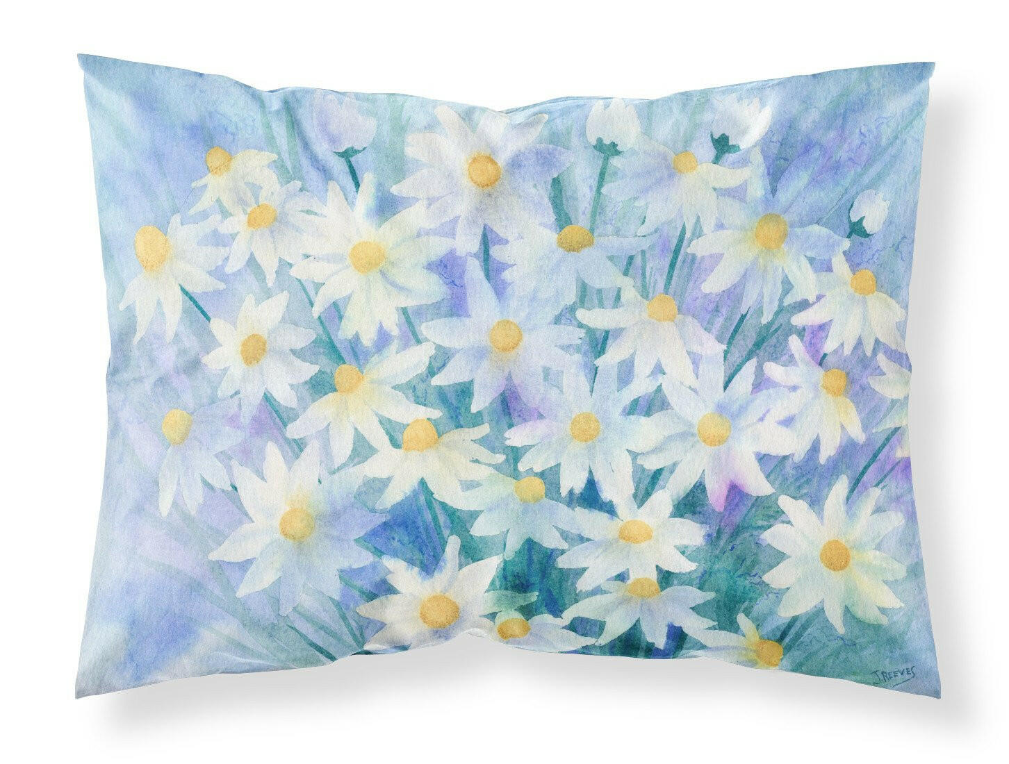 Light and Airy Daisies Standard Pillowcase Lightweight Super Soft Easy Care Decorative Artwork Pillowcase, Standard
