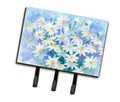 Light and Airy Daisies Leash or Key Holder Wall Hooks, Coat Rack Wall Mount, for Hanging Keys, Towels, Aprons, Leashes
