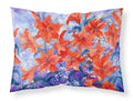 Lillies Standard Pillowcase Lightweight Super Soft Easy Care Decorative Artwork Pillowcase, Standard