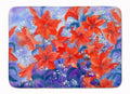 Lillies Memory Foam Kitchen Mat Machine Washable Anti-Fatigue Cushion Comfort Bath or Kitchen Rug