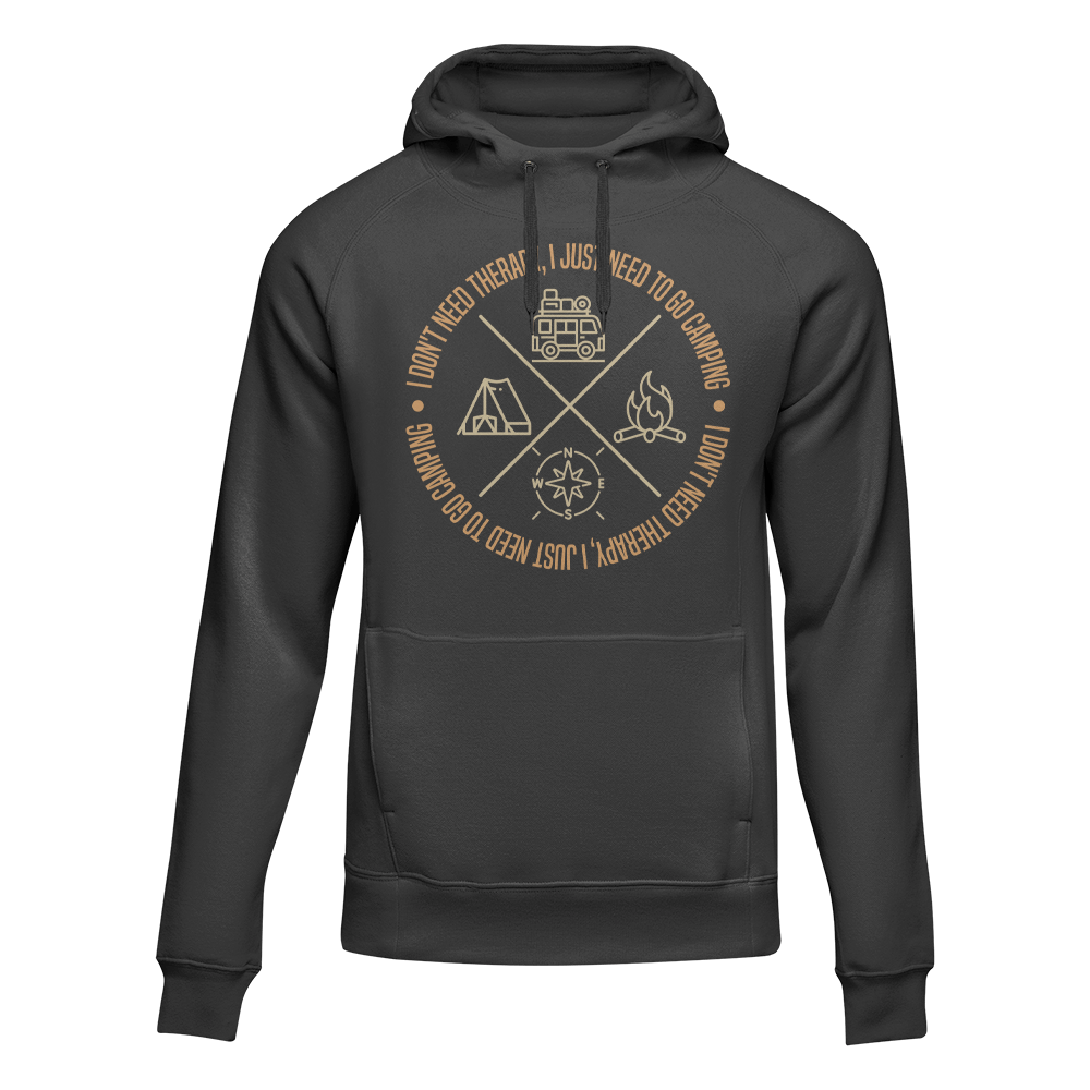 I Don't Need Therapy Adult Fleece Hoodie