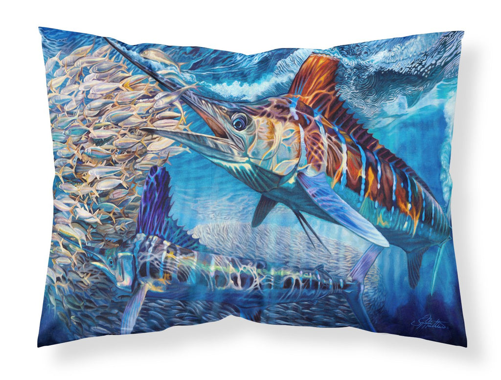 White Night White Marlin Standard Pillowcase Lightweight Super Soft Easy Care Decorative Artwork Pillowcase, Standard