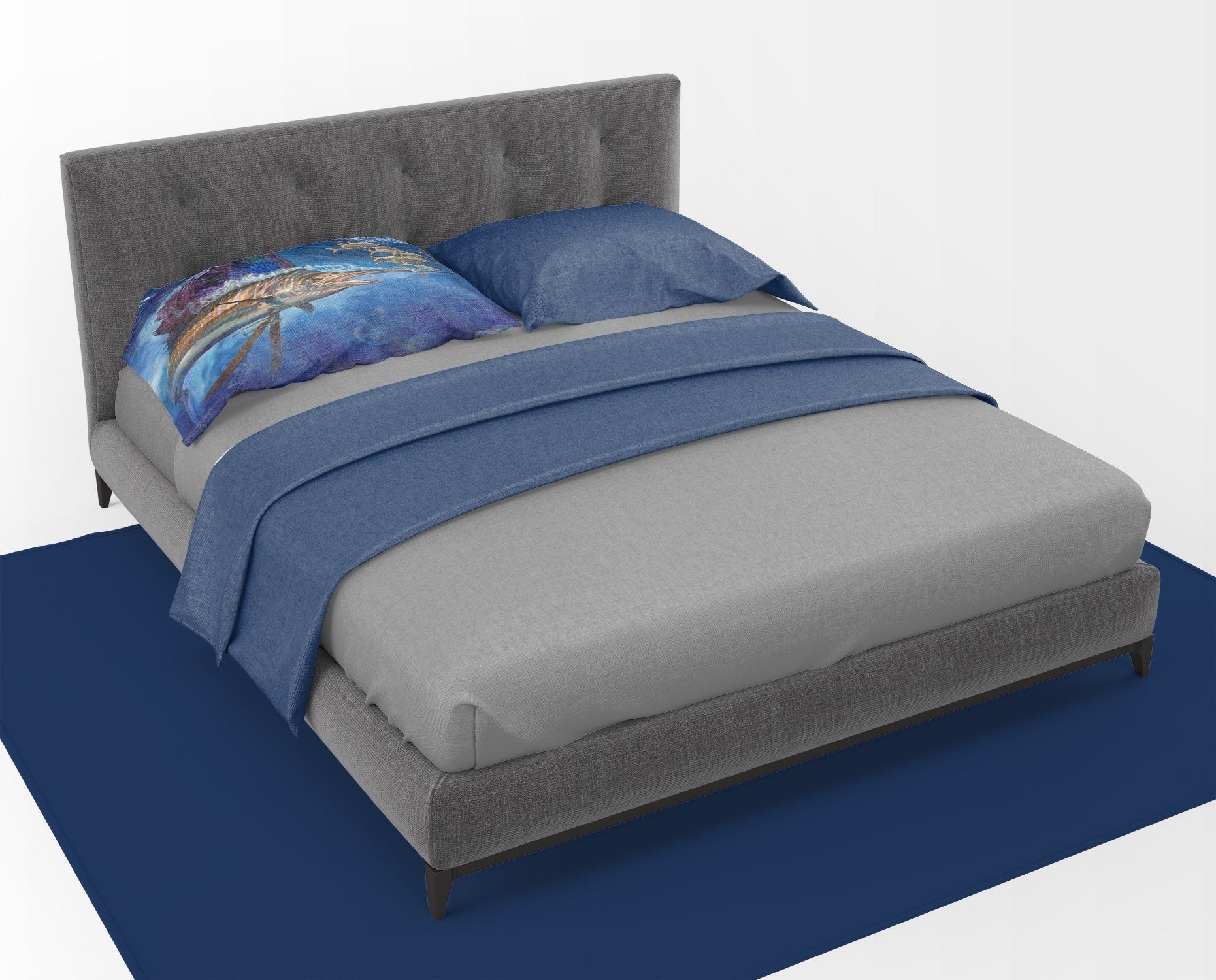 Majesty Sailfish Standard Pillowcase Lightweight Super Soft Easy Care Decorative Artwork Pillowcase, Standard