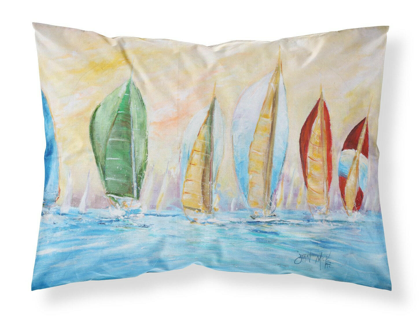 Reggatta Standard Pillowcase Lightweight Super Soft Easy Care Decorative Artwork Pillowcase, Standard
