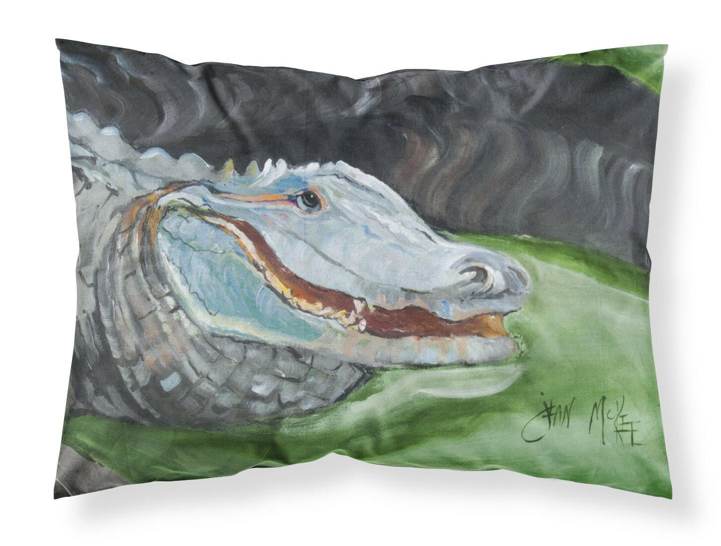 Blue Alligator Standard Pillowcase Lightweight Super Soft Easy Care Decorative Artwork Pillowcase, Standard