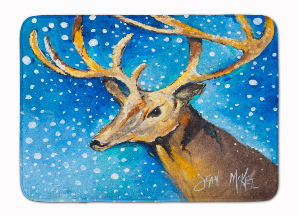 Reindeer Memory Foam Kitchen Mat Machine Washable Anti-Fatigue Cushion Comfort Bath or Kitchen Rug