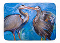 Blue Heron Love Memory Foam Kitchen Mat Machine Washable Anti-Fatigue Cushion Comfort Bath or Kitchen Rug