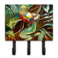 Mandarin Pheasant Leash or Key Holder Wall Hooks, Coat Rack Wall Mount, for Hanging Keys, Towels, Aprons, Leashes