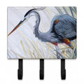 Blue Heron Frog hunting Leash or Key Holder Wall Hooks, Coat Rack Wall Mount, for Hanging Keys, Towels, Aprons, Leashes