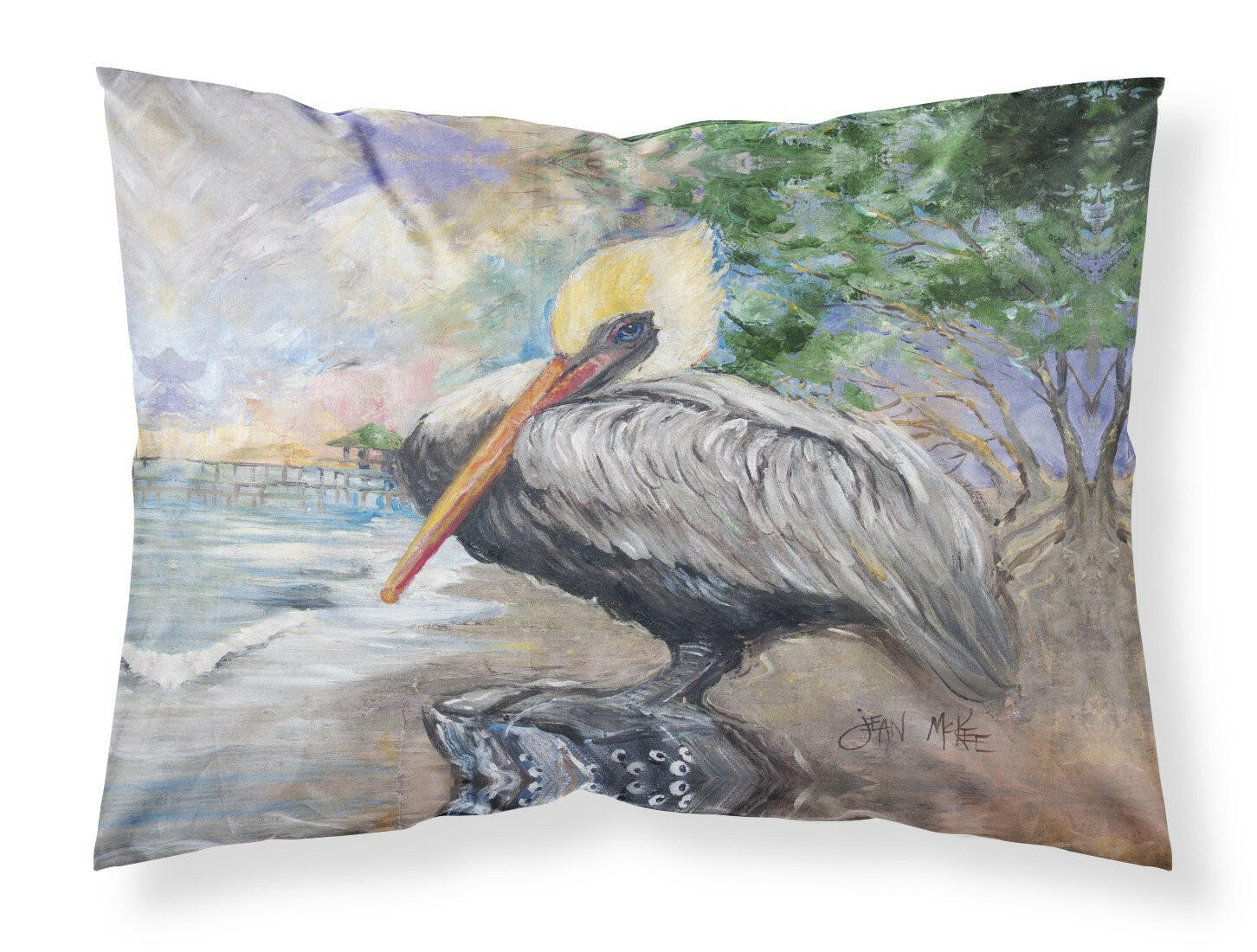 Pelican Bay Standard Pillowcase Lightweight Super Soft Easy Care Decorative Artwork Pillowcase, Standard