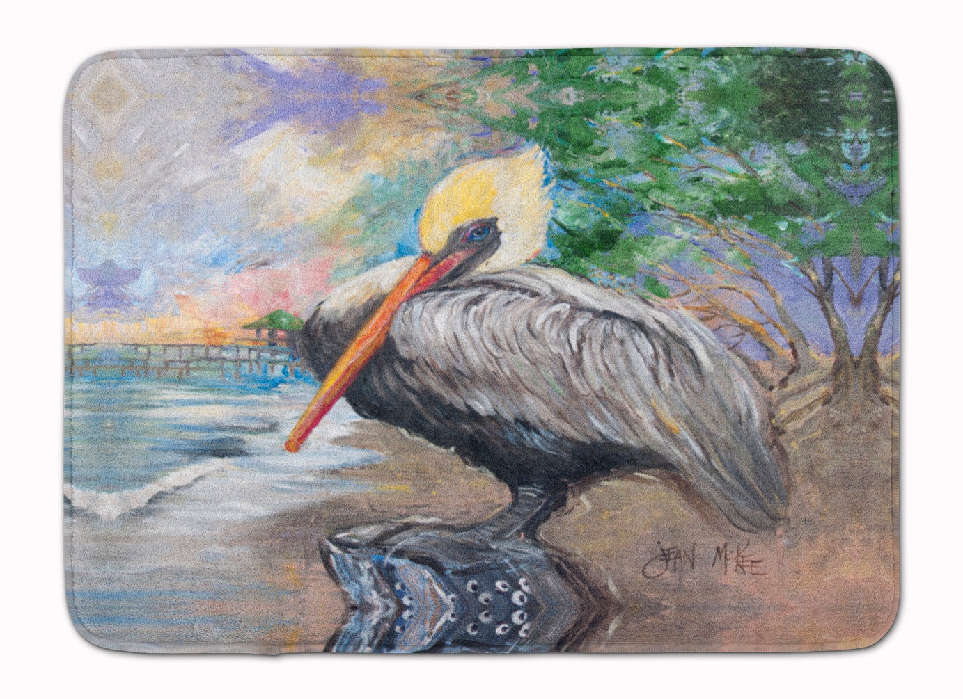 Pelican Bay Memory Foam Kitchen Mat Machine Washable Anti-Fatigue Cushion Comfort Bath or Kitchen Rug
