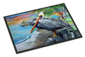 Pelican view Doormat Indoor Outdoor 24H X 36W Front Door Mat Rugs for Entryway, Non Slip Washable Low Pile,