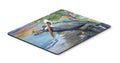 Pelican view Mouse Pad, Heat Resistant Trivet Hot Pad , Non Slip Rubber Desk Mat, Kitchen Counter Protector, Home Office Decor Gift