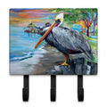 Pelican view Leash or Key Holder Wall Hooks, Coat Rack Wall Mount, for Hanging Keys, Towels, Aprons, Leashes
