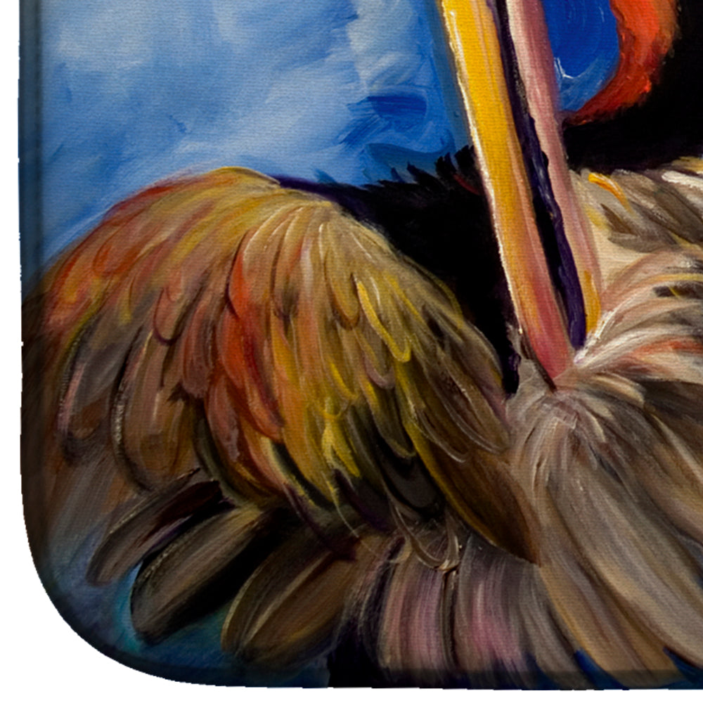 Pelican Brothers Dish Drying Mat Absorbent Dish Drying Mat Pad for Kitchen Counter Dish Drainer Mat for Countertop, 14 x 21", Multicolor