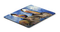 Pelican Brothers Mouse Pad, Heat Resistant Trivet Hot Pad , Non Slip Rubber Desk Mat, Kitchen Counter Protector, Home Office Decor Gift