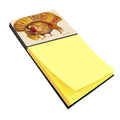 Turkey Watercolor Sticky Note Holder Refillable Dispenser Desk Accessory 3x3 Pad Gift