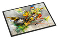 Spring Birds Doormat Indoor Outdoor 24H X 36W Front Door Mat Rugs for Entryway, Non Slip Washable Low Pile,
