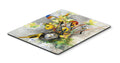 Spring Birds Mouse Pad, Heat Resistant Trivet Hot Pad , Non Slip Rubber Desk Mat, Kitchen Counter Protector, Home Office Decor Gift