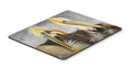 Pelicans Preening Mouse Pad, Heat Resistant Trivet Hot Pad , Non Slip Rubber Desk Mat, Kitchen Counter Protector, Home Office Decor Gift