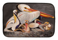 White Pelicans Dish Drying Mat Absorbent Dish Drying Mat Pad for Kitchen Counter Dish Drainer Mat for Countertop, 14 x 21", Multicolor