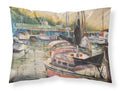 Black Sails Sailboat Standard Pillowcase Lightweight Super Soft Easy Care Decorative Artwork Pillowcase, Standard