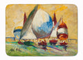 Bimini Sails Sailboat Memory Foam Kitchen Mat Machine Washable Anti-Fatigue Cushion Comfort Bath or Kitchen Rug