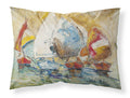 Buzzards Sailboat Race Standard Pillowcase Lightweight Super Soft Easy Care Decorative Artwork Pillowcase, Standard