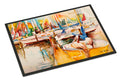 Sailboat  with Pelican Golden Days Doormat Indoor Outdoor 24H X 36W Front Door Mat Rugs for Entryway, Non Slip Washable Low Pile,