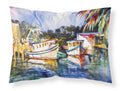 Fly Creek Fish Market Standard Pillowcase Lightweight Super Soft Easy Care Decorative Artwork Pillowcase, Standard