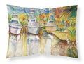 Blue Heron and Deep Sea Fishing Boats Standard Pillowcase Lightweight Super Soft Easy Care Decorative Artwork Pillowcase, Standard