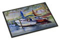 Lucky Dream Sailboat Doormat Indoor Outdoor 18H X 27W Front Door Mat Rugs for Entryway, Non Slip Washable