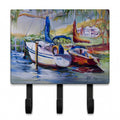 Lucky Dream Sailboat Leash or Key Holder Wall Hooks, Coat Rack Wall Mount, for Hanging Keys, Towels, Aprons, Leashes