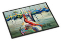 LaSalle Sailboats Doormat Indoor Outdoor 24H X 36W Front Door Mat Rugs for Entryway, Non Slip Washable Low Pile,