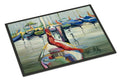 LaSalle Sailboats Doormat Indoor Outdoor 18H X 27W Front Door Mat Rugs for Entryway, Non Slip Washable