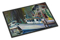 Joe Patti Shrimp Boat Doormat Indoor Outdoor 18H X 27W Front Door Mat Rugs for Entryway, Non Slip Washable