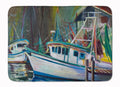 Joe Patti Shrimp Boat Memory Foam Kitchen Mat Machine Washable Anti-Fatigue Cushion Comfort Bath or Kitchen Rug
