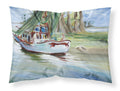 Jeannie Shrimp Boat Standard Pillowcase Lightweight Super Soft Easy Care Decorative Artwork Pillowcase, Standard