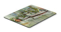 Ocean Springs Shrimper Mouse Pad, Heat Resistant Trivet Hot Pad , Non Slip Rubber Desk Mat, Kitchen Counter Protector, Home Office Decor Gift