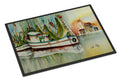 Ocean Springs Shrimper Doormat Indoor Outdoor 24H X 36W Front Door Mat Rugs for Entryway, Non Slip Washable Low Pile,
