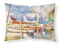 Run Away Sailboats Standard Pillowcase Lightweight Super Soft Easy Care Decorative Artwork Pillowcase, Standard