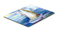 Rock my Boat Sailboats Mouse Pad, Heat Resistant Trivet Hot Pad , Non Slip Rubber Desk Mat, Kitchen Counter Protector, Home Office Decor Gift