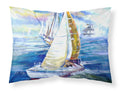 Rock my Boat Sailboats Standard Pillowcase Lightweight Super Soft Easy Care Decorative Artwork Pillowcase, Standard