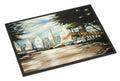 Sailing Lessons Sailboats Doormat Indoor Outdoor 18H X 27W Front Door Mat Rugs for Entryway, Non Slip Washable